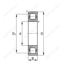 Подшипник 20222 K.MB.C3 Подшипник 20222 K.MB.C3