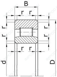 Подшипник 20-32330 К2М Подшипник 20-32330 К2М