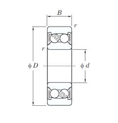 Подшипник 2201-2RS Подшипник 2201-2RS