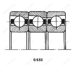 Подшипник 22-1846922 Е1 Подшипник 22-1846922 Е1