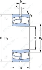 Подшипник 22328 CCKJA/W33VA405