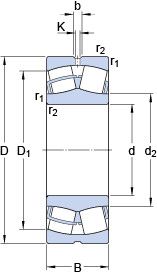 Подшипник 22334 CC/W33 Подшипник 22334 CC/W33