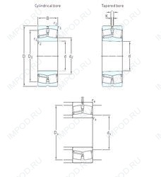 Подшипник 22338 CCJA/W33VA405 Подшипник 22338 CCJA/W33VA405
