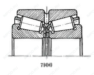 Подшипник 22-97744 Л