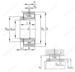 Подшипник 23056-B-K-MB