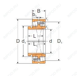 Подшипник 23134 KMBW33+AH3134 Подшипник 23134 KMBW33+AH3134