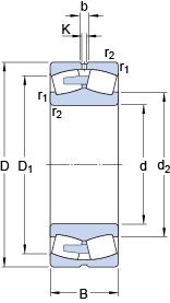 Подшипник 231/530 CA/W33