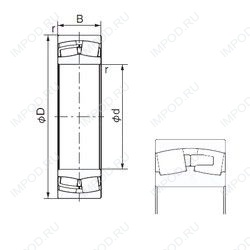 Подшипник 232/560E Подшипник 232/560E