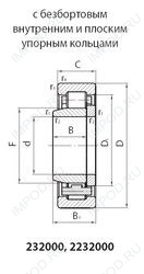 Подшипник 232724М