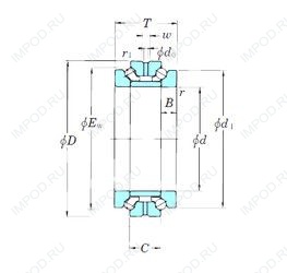 Подшипник 234707B Подшипник 234707B