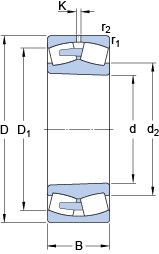 Подшипник 238/1000 CAKMA/W20