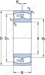 Подшипник 238/850 CAMA/W20