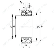 Подшипник 24040-E1-2VSR