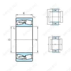 Подшипник 24048CW33MB