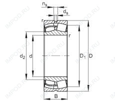 Подшипник 24052-E1