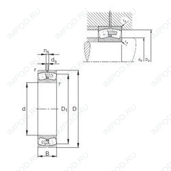 Подшипник 240/600-E1A-MB1 Подшипник 240/600-E1A-MB1