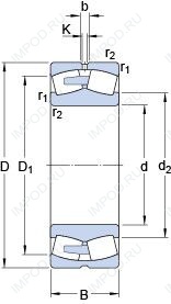 Подшипник 240/670 ECA/W33