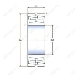 Подшипник 24120SWRCAg2ME4