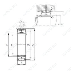 Подшипник 24168-E1