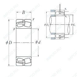 Подшипник 241/710CAE4