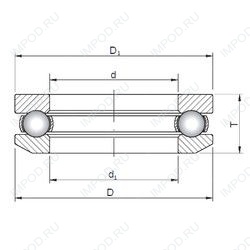 Подшипник 24172-B-K30+AH24172
