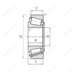 Подшипник 24184 K30CW33+AH24184 Подшипник 24184 K30CW33+AH24184