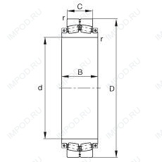 Подшипник 241SM530-MA