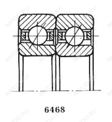 Подшипник 2-436205 К6 Подшипник 2-436205 К6