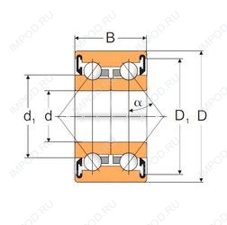 Подшипник 256908Е5