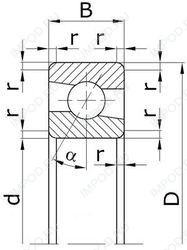 Подшипник 26216