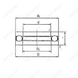 Подшипник 2912