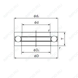 Подшипник 2913
