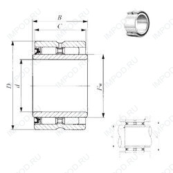 Подшипник 29910К