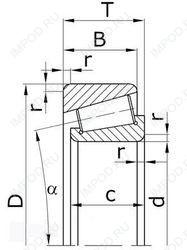Подшипник 3007109А Подшипник 3007109А