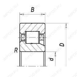 Подшипник 30-42726Е2М Подшипник 30-42726Е2М
