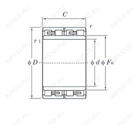 Подшипник 30FC22150A