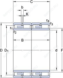 Подшипник 313555 B/VJ202
