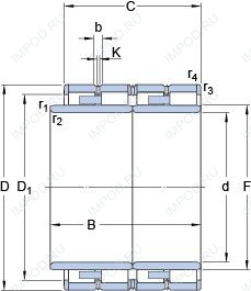 Подшипник 319040 A