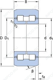 Подшипник 319181/HB2