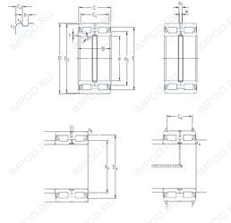 Подшипник 319432DA-2LS