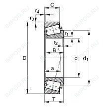 Подшипник 32008