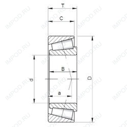 Подшипник 32216 Подшипник 32216