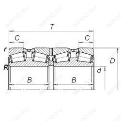 Подшипник 330758ВG