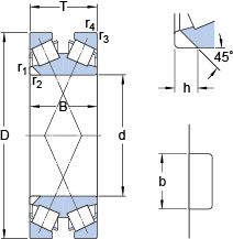 Подшипник 332168