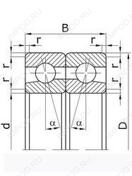 Подшипник 336124К