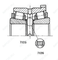 Подшипник 34-697724 Л