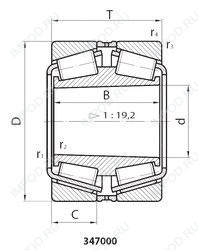 Подшипник 347944M