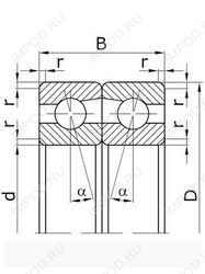 Подшипник 366220