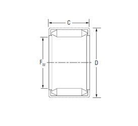 Подшипник 3814-B-2RSR-TVH