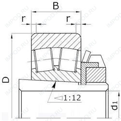Подшипник 40-13528 А